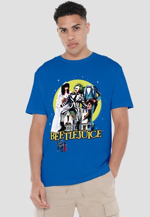 Cotton Soul, BEETLEJUICE/POSTER REVISITED - T-Shirt print - royal blue