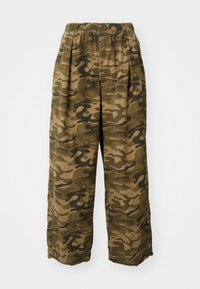 BOBBI BAGGY PANTS - Kelnės - green