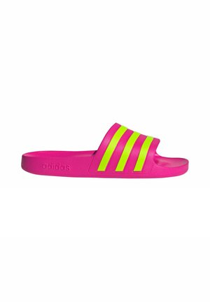 ADILETTE AQUA - Badslippers - shock pink solar slime shock pink