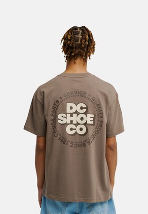 DC Shoes, - T-shirt z nadrukiem