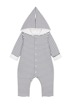 STRIPED - Overall / Jumpsuit - navy/white