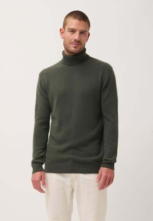 COL ROULÉ - Svetr - khaki