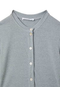 Terranova CROP COSTINA - Cardigan - grigio melange