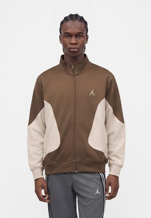 Jordan, TRACK JACKET - Суитшърт с цип - brown