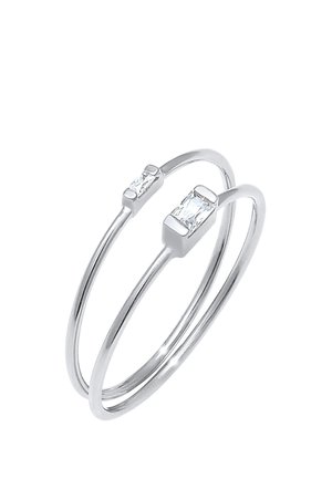 2 SET - Ring - silber