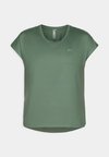 ONPAUBREE LIFE BAT LOOSE TEE - T-shirt basique - duck green