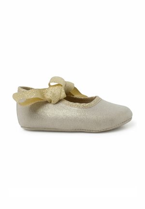 BADANITAS MERCEDITAS LAZO BRILLO - Ballerine con cinturino - oro