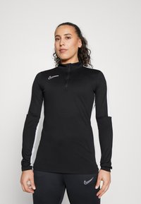 Nike Performance - NIKE ACADEMY23 DRIL TOP BRANDED - Maglietta a manica lunga - black/white/white Immagine in miniatura 1