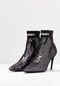Diesel Klassiska stövletter - gunmetal