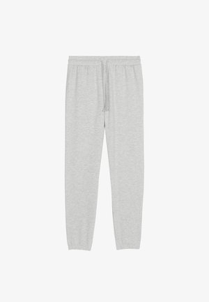 Pantalones deportivos - grigio melange chiar