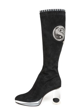 TRANSPARENT - Boots - black