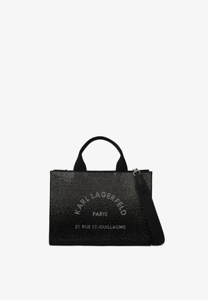 KARL LAGERFELD, Handtas - degrade black grey