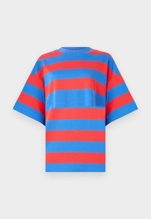 Marimekko RIPITTI - T-shirt med print - blue/red
