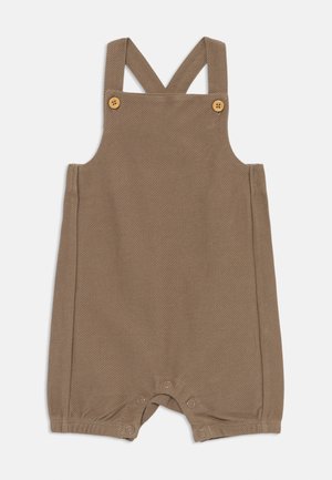 NBMHELT SHORTS OVERALL UNISEX - Montérky - walnut