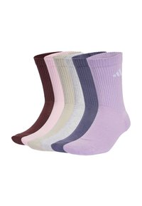 NEWLOGOCRW 6PACK - Chaussettes de sport - aurora ruby   preloved violet   powder plum   light grey heather