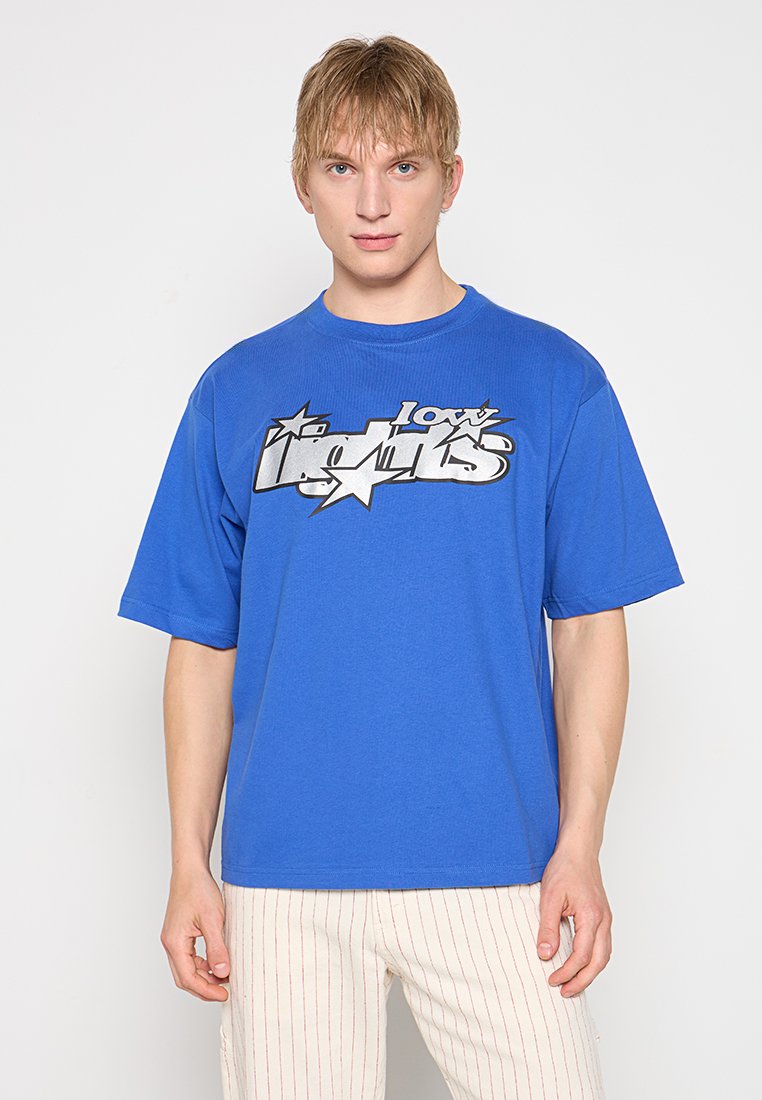 LOW LIGHTS STUDIOS® T-shirt print blauw