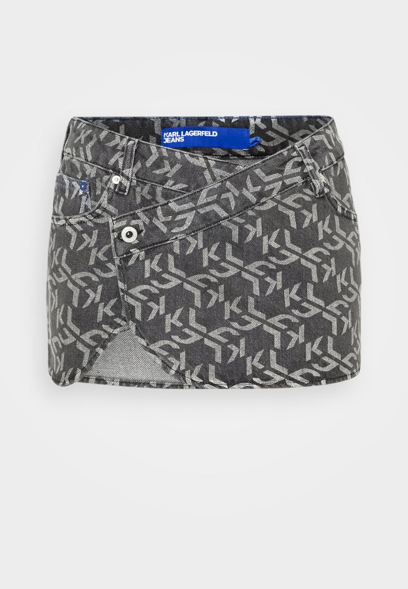 Karl Lagerfeld Jeans Minirok grijs denim/greydenim Karl Lagerfeld Jeans Minirok grijs denim/greydenim