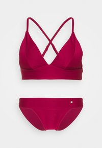 Não selecionado, beet red