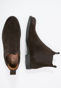 Zign Kotníkové boty - dark brown
