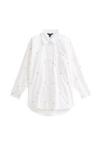 DAISY EMBROIDERED LONG SLEEVE - Overhemdblouse - white pattern