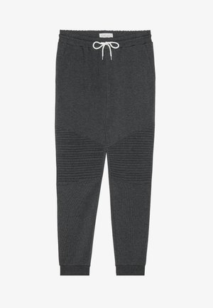 Pier One Tracksuit bottoms - mottled dark grey