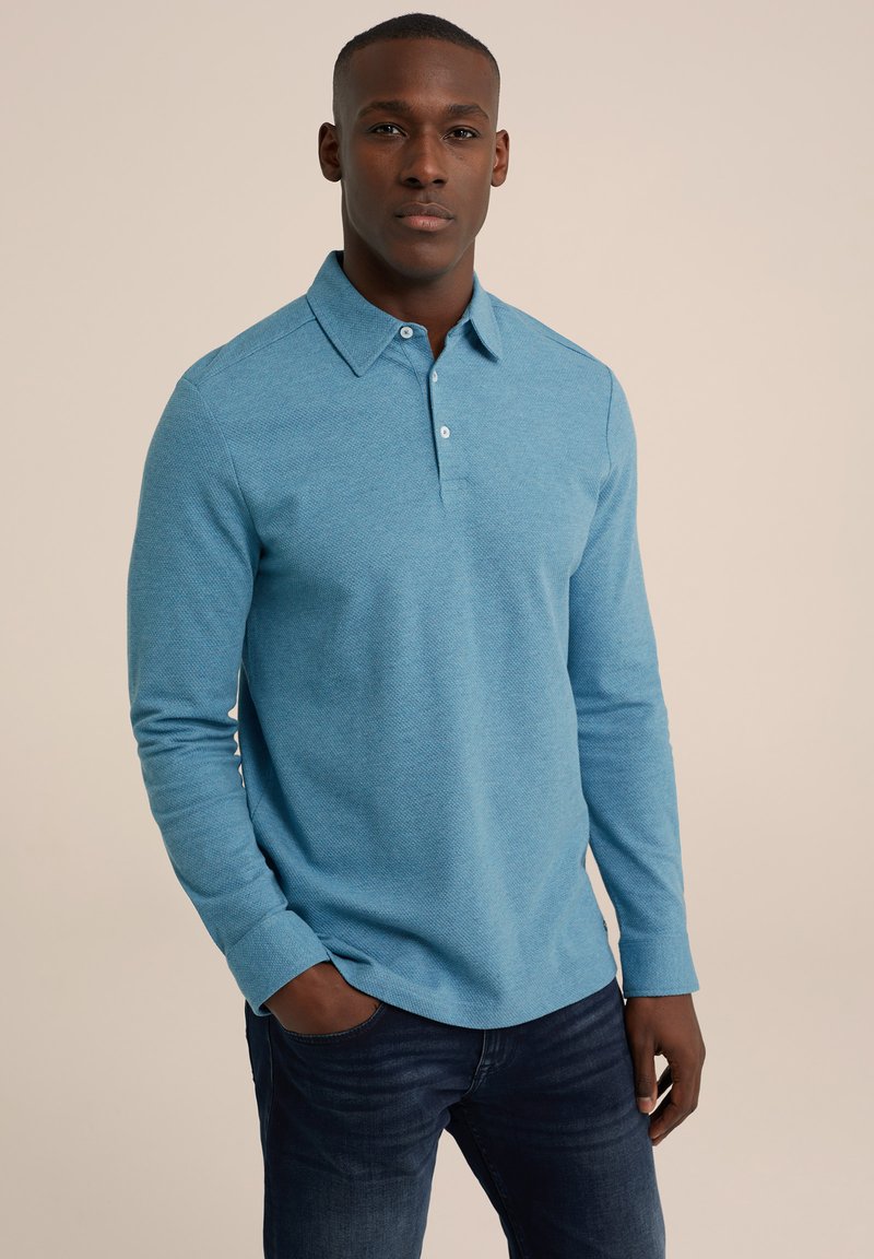 Blue Casual Long Sleeve Shirt 43859 main image 0