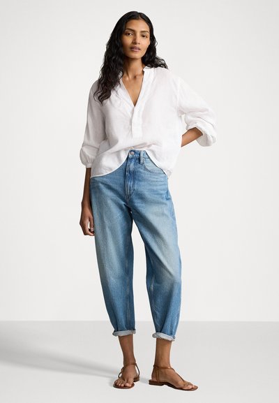 Polo Ralph Lauren SINA LONG SLEEVE BLOUSE - Blouse - white