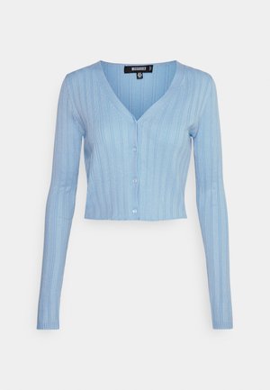 SKINNY MULTI CARDIGAN - Cardigan - blue