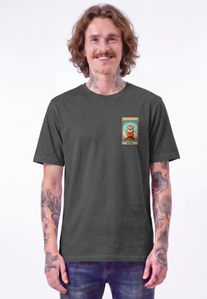 watapparel, TAROT THE DONUT UNISEX - T-shirt imprimé - anthracite