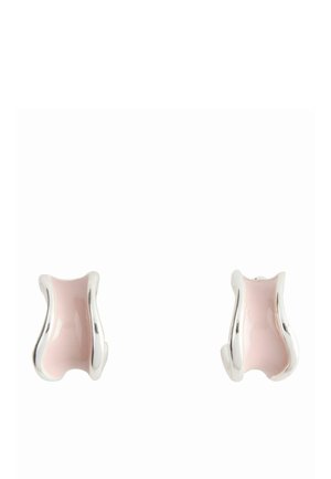 Next, ENAMEL HOOP EARRINGS - Ohrringe - pink