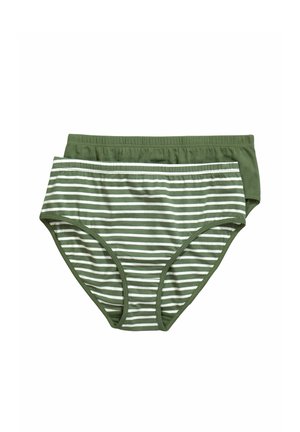 2 PACK  - Slip - olive green