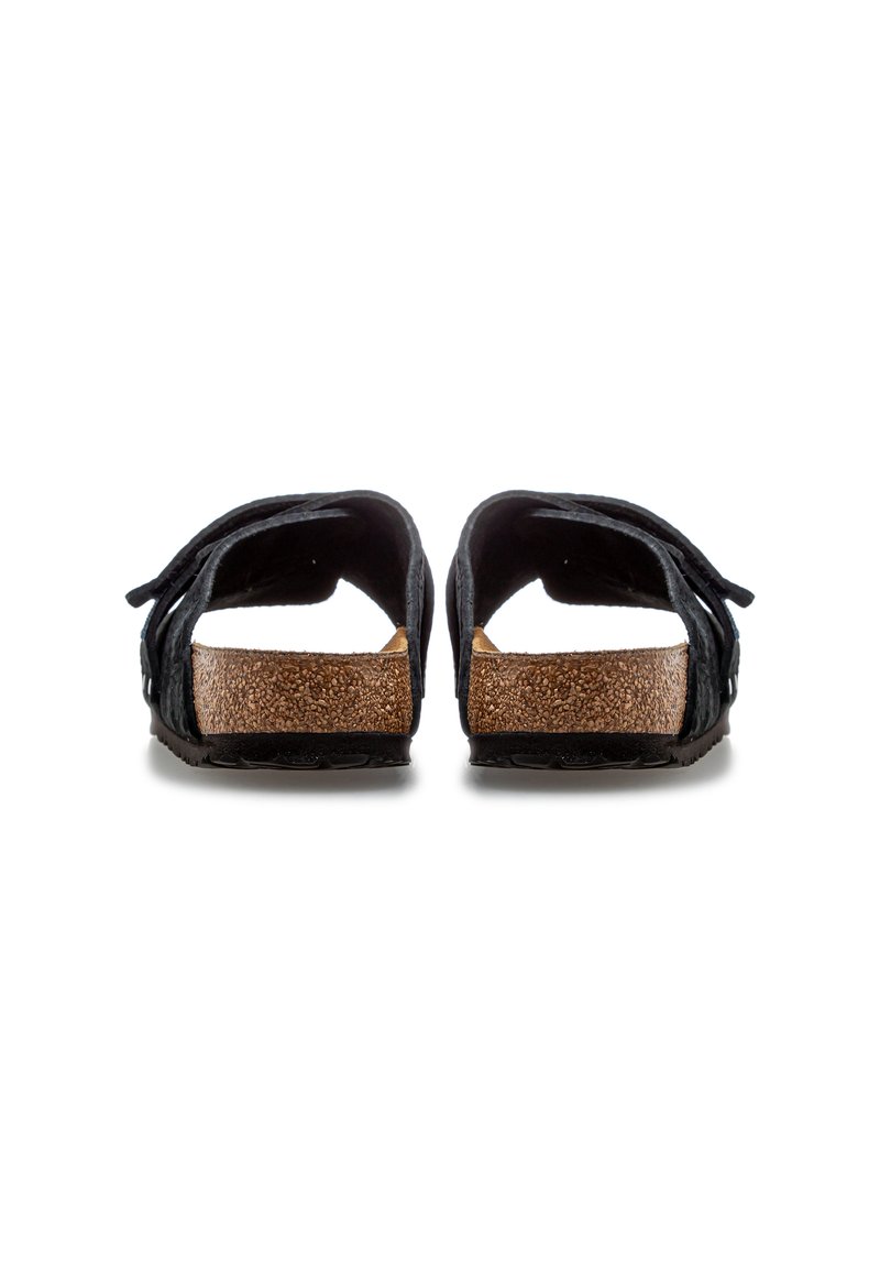 Birkenstock KYOTO NU - Pantolette flach - desert buck black 