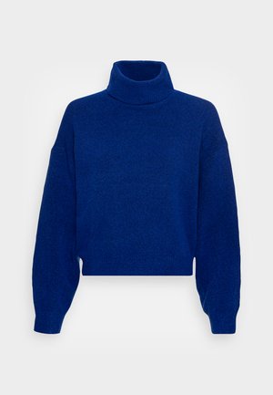 AGGIE TURTLE NECK - Jumper - blue