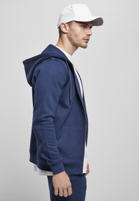 Urban Classics TERRY - Sudadera con cremallera - darkblue