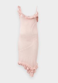 RUFFLE MINI DRESS - Φόρεμα ημέρας - rose quartz