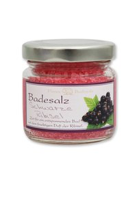 BADESALZ SCHWARZE RIBISEL MIT SCHAFMILCH - Bubble bath & soak - rot