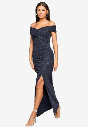 BARDOT GLITTER - Gallakjole - navy blue
