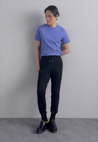 Paul Smith TAPED SEAM JOGGER SLIM LEG - Tréningruha alsók - black