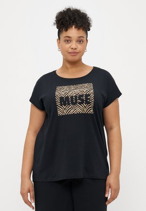 VMCSTINA AVA - T-shirt imprimé - black