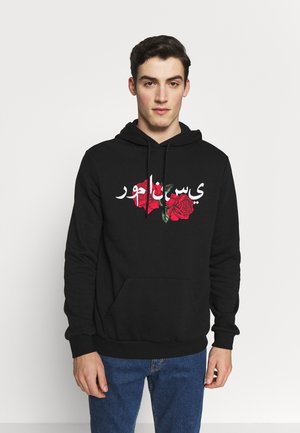 UNISEX - Mikina s kapucí - black