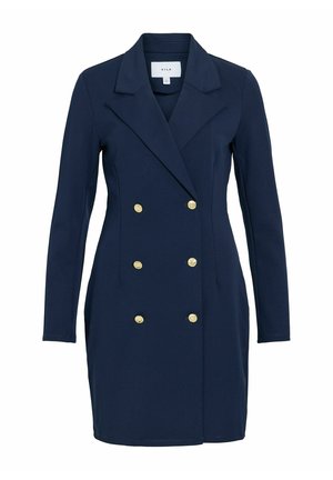 VILA, BLAZER DRESS VICLARA SHORT - Robe chemise - navy blazer