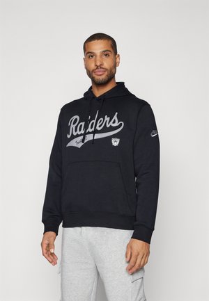 NFL LAS VEGAS RAIDERS CLUB HOODIE - Article de supporter d'équipe de club - black/medium silver