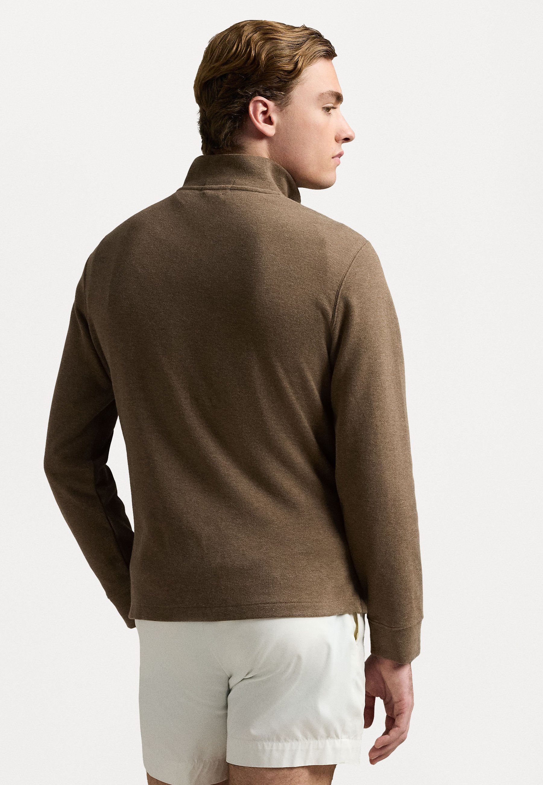 Polo Ralph Lauren ESTATE RIB QUARTER ZIP PULLOVER - Strickpullover