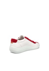 ECCO SOFT ZERO M - Stringate sportive - white chili red