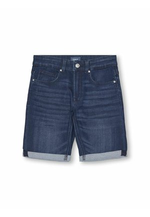 Kids ONLY Jeansshort - dark blue denim