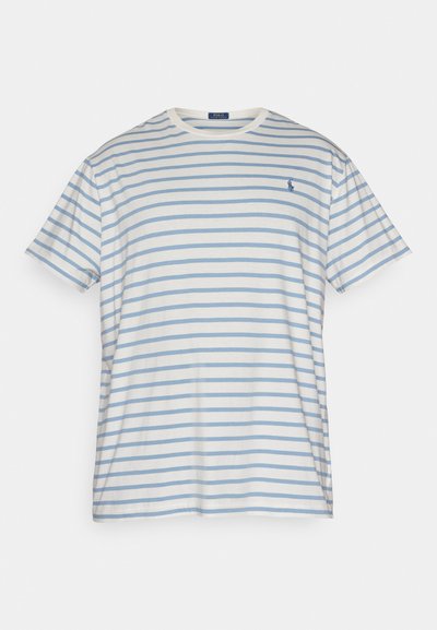 Polo Ralph Lauren Big & Tall STRIPED JERSEY CREWNECK T-SHIRT - Triko s potiskem - nevis/vessel blue