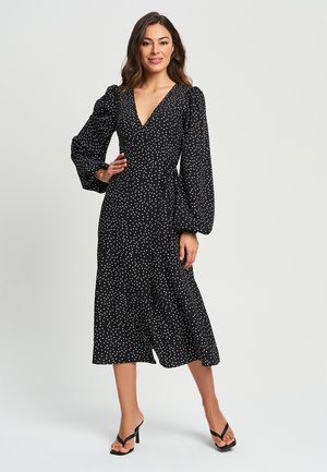 CHESTER - Jurk - black base dot
