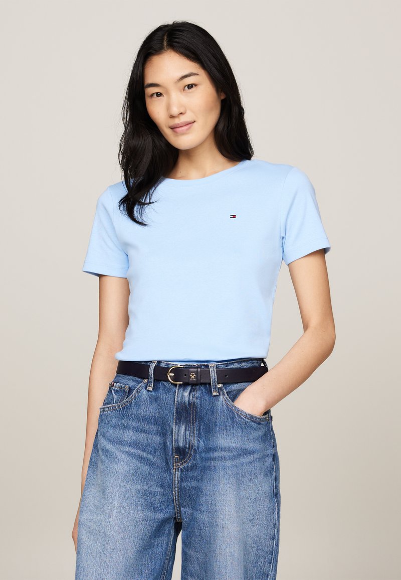 Tommy Hilfiger SLIM CODY - T-shirt basic - vessel blue