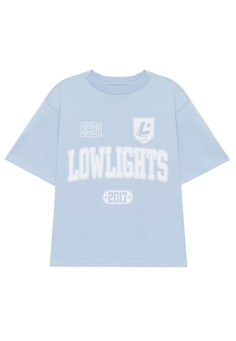 LOW LIGHTS STUDIOS® T-shirt print blauw