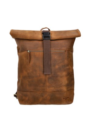 MATTIS - Dnevni ruksak - dark brown